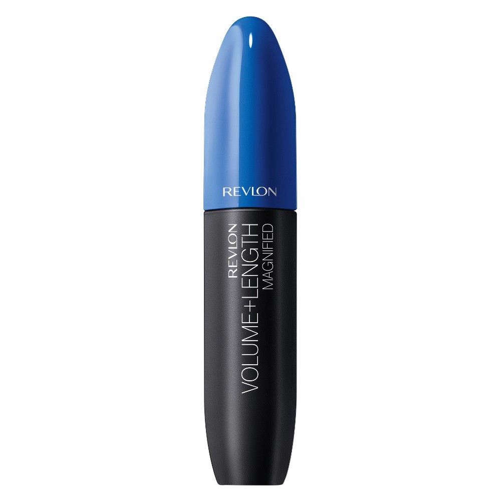 slide 5 of 5, Revlon Volume Length - 301 Blackest Black Mascara, 0.28 oz