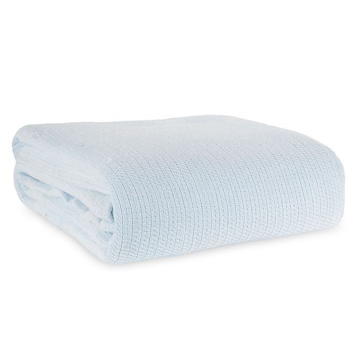 slide 1 of 1, Berkshire Blanket Comfy Soft King Cotton Blanket - Blue, 1 ct