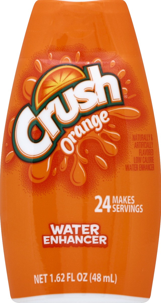 slide 2 of 2, Crush Orange Liquid Water Enhancer, 1.62 oz