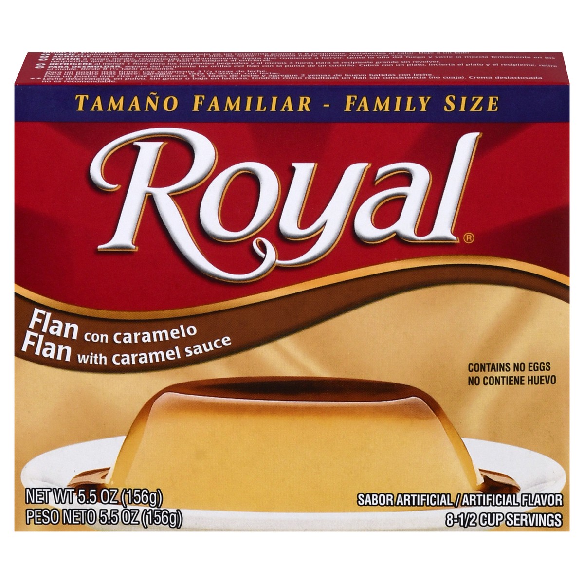 slide 1 of 10, Royal Flan with Caramel Sauce, 5.5 oz