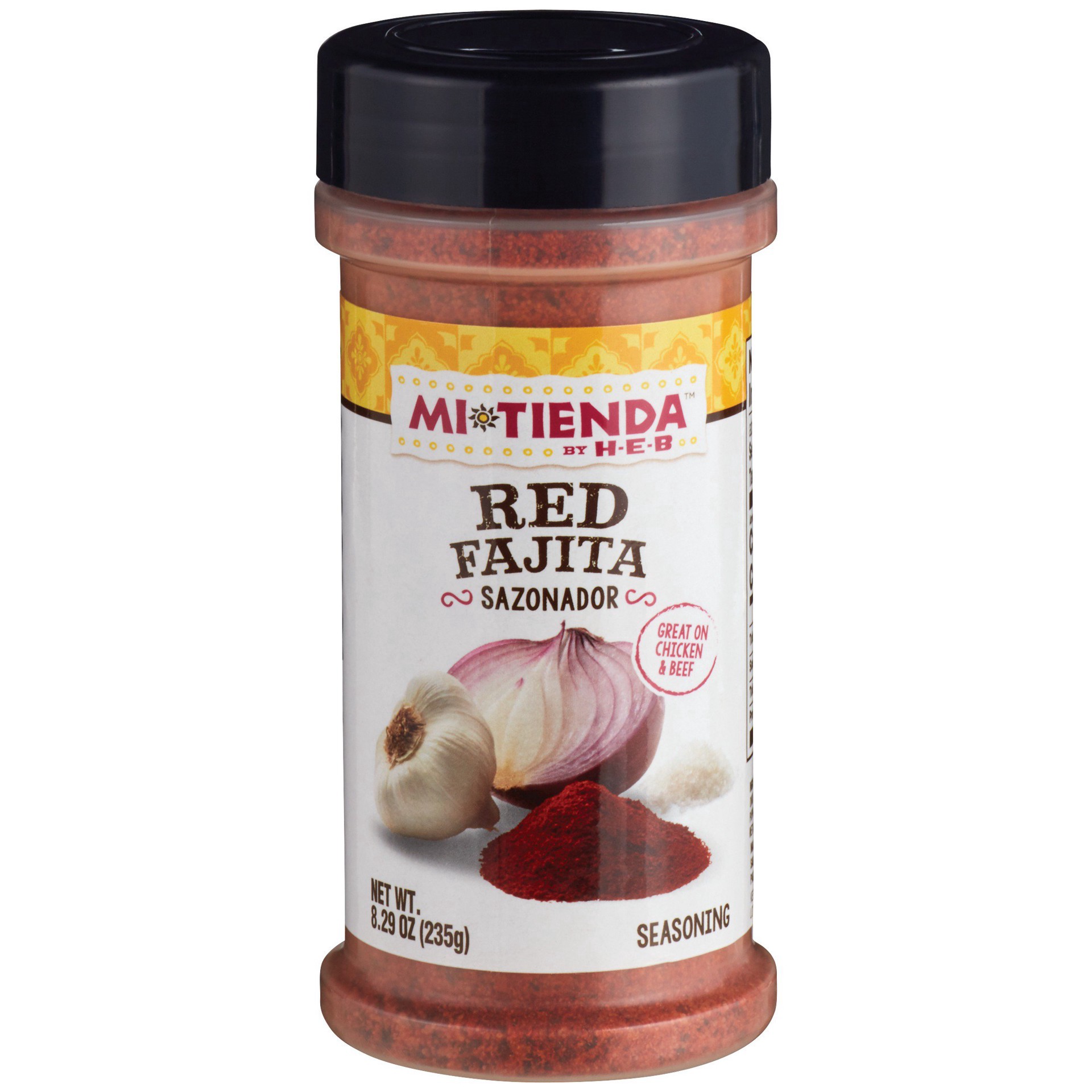 slide 1 of 1, H-E-B Mi Tienda Red Fajita Seasoning, 8.29 oz