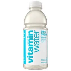 Vitaminwater Zero Sugar Squeezed, Electrolyte Enhanced Water W/ Vitamins, Lemonade Drink, 20 Fl Oz