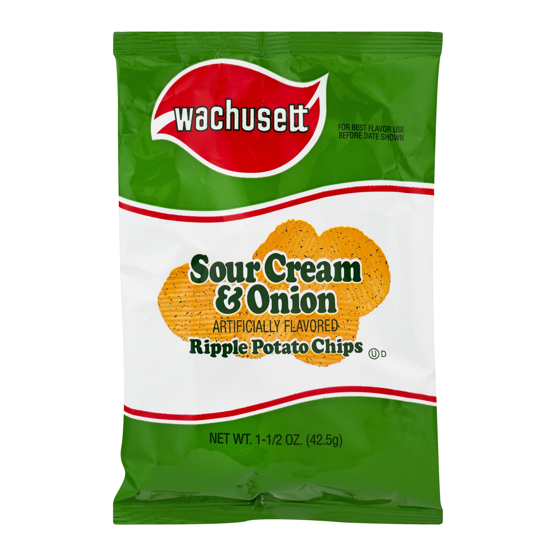 slide 1 of 1, Wachusett Sour Cream Onion Small, 1.5 oz