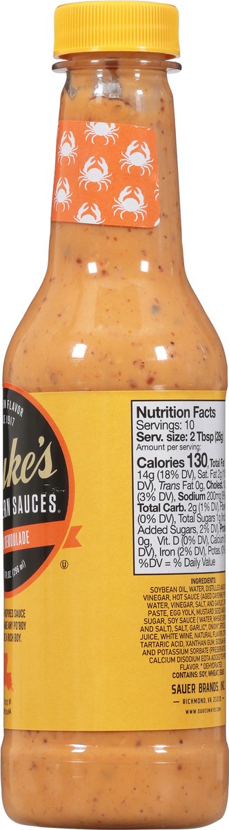 slide 11 of 13, Duke's Southern Bayou Remoulade Sauce 10 fl oz, 10 fl oz