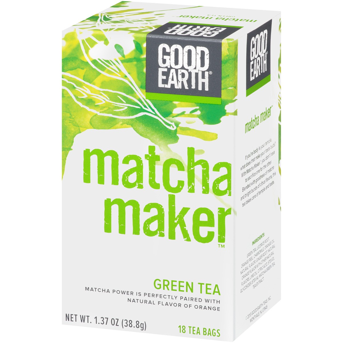 slide 4 of 4, Good Earth Mtcha Makr Green Tea - 18 ct, 18 ct