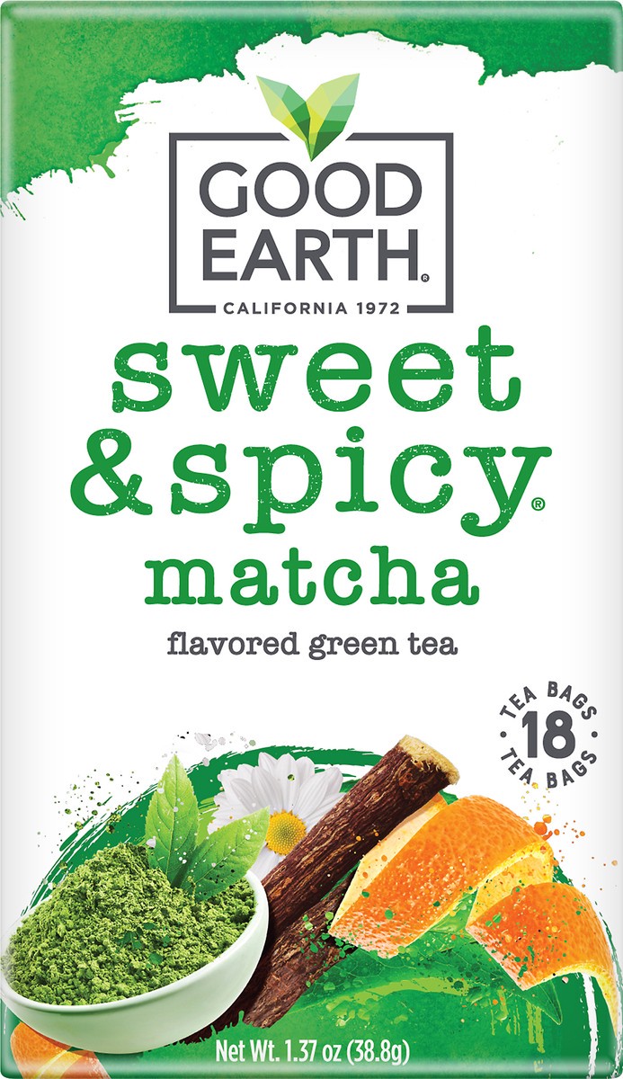 slide 3 of 4, Good Earth Mtcha Makr Green Tea - 18 ct, 18 ct