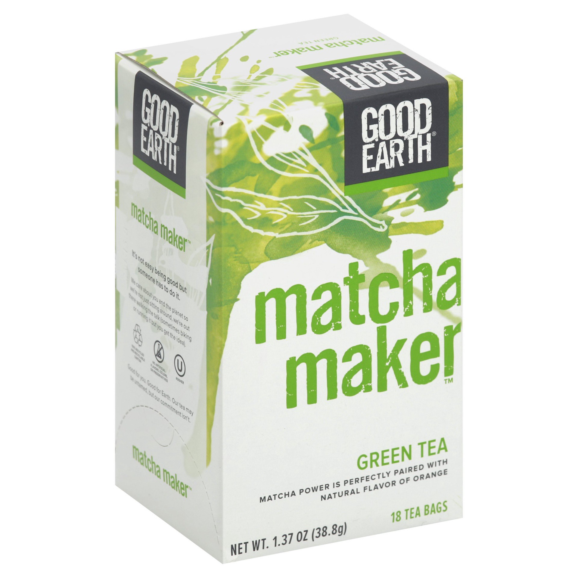 slide 1 of 4, Good Earth Mtcha Makr Green Tea - 18 ct, 18 ct