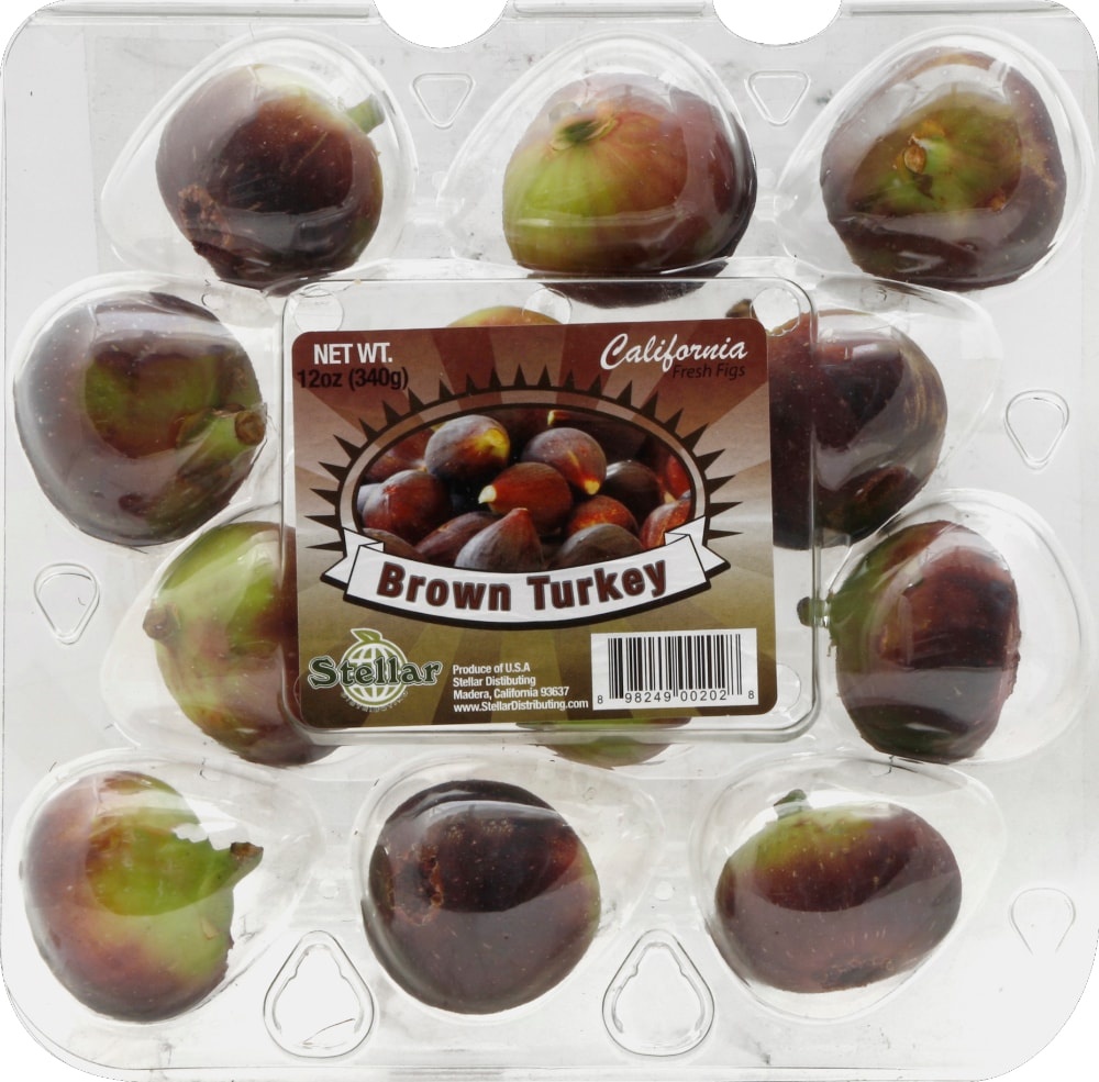 slide 1 of 4, Stellar Brown Turkey Figs, 12 oz