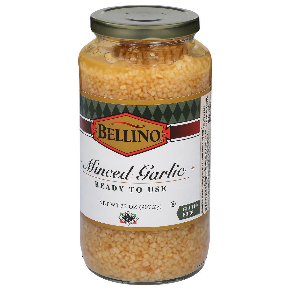 slide 2 of 4, Bellino Minced Garlic 32 oz, 32 fl oz
