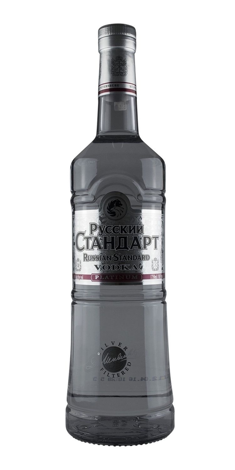 slide 1 of 1, Russian Standard Platinum, 1.75 liter