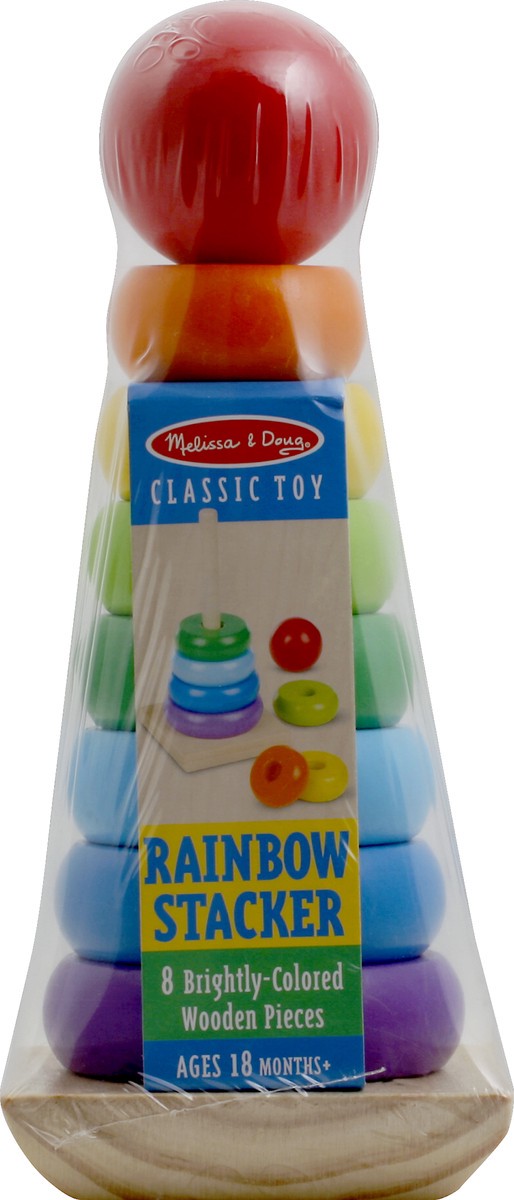 slide 1 of 8, Melissa & Doug Rainbow Stacker - EA, 1 ct
