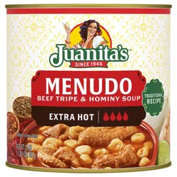 Juanita's Extra Hot Menudo, 25 oz Can