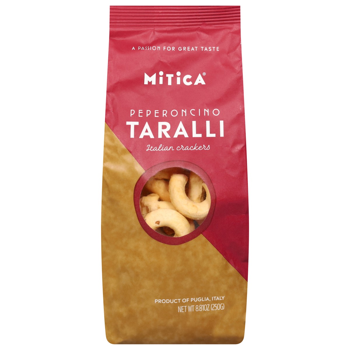 slide 1 of 14, Mitica Italian Taralli Peperoncino Crackers - 8.81 oz, 8.81 oz