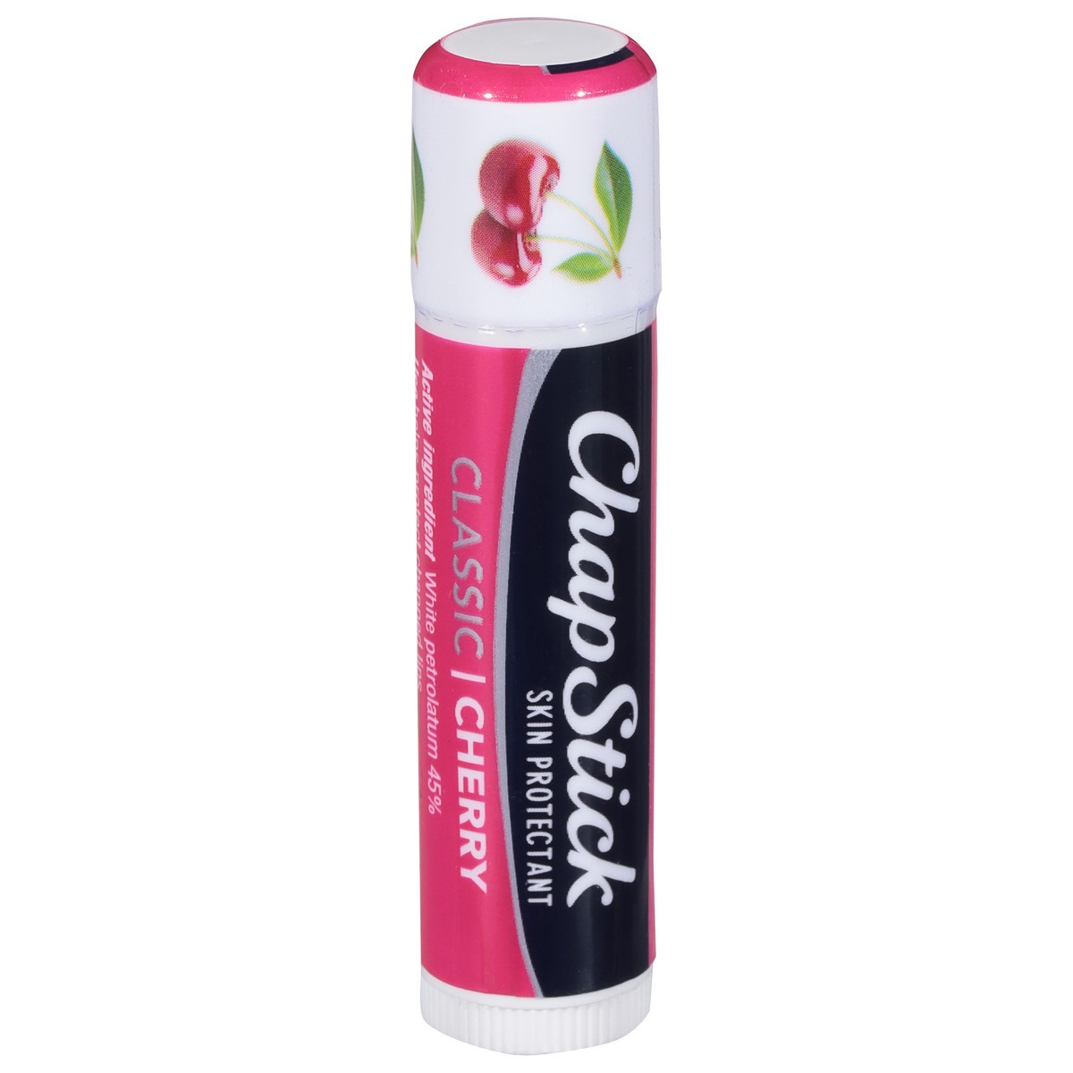 slide 4 of 9, ChapStick Classic Cherry Skin Protectant 0.15 oz, 1 ct