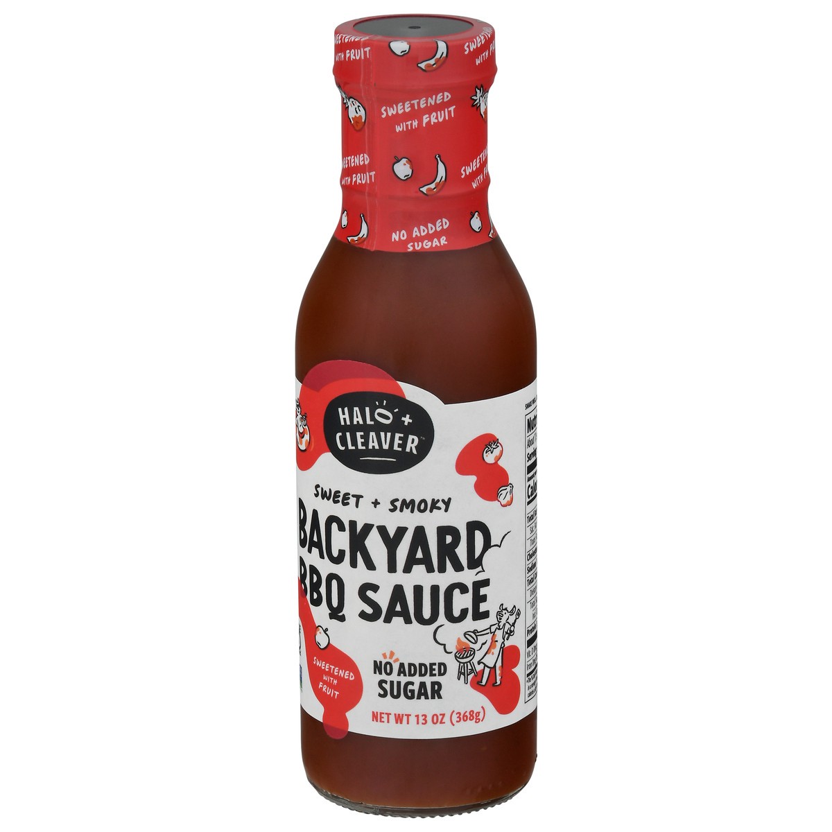slide 3 of 11, Halo And Cleaver Backyard Red Bbq Sauce, 13 oz