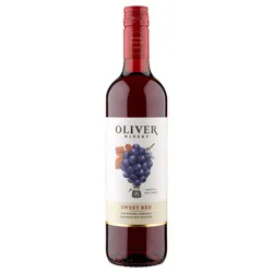 Oliver Winery Sweet Red Wine 750 mL