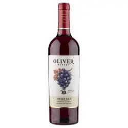 Oliver Winery Sweet Red Wine 750 mL