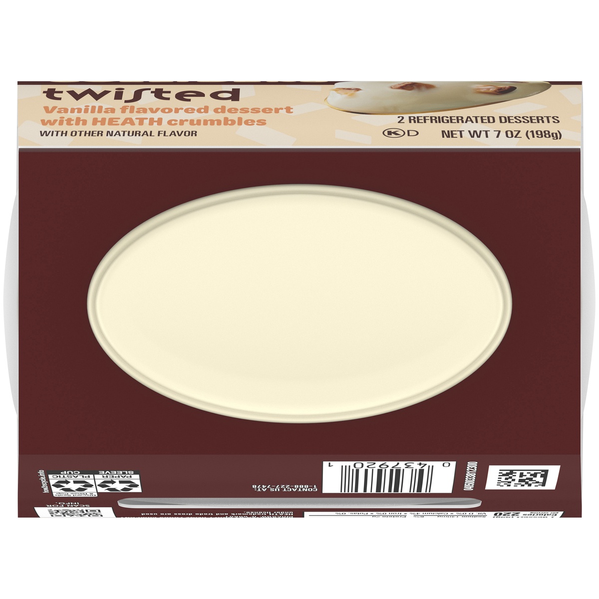 slide 5 of 9, Heath COLLIDERS Twisted HEATH Refrigerated Dessert, 2 ct Pack, 7 oz