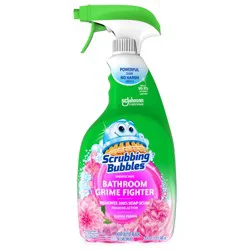 Scrubbing Bubbles Bathroom Grime Fighter Disinfectant Spray, Floral Fusion Scent, 32oz