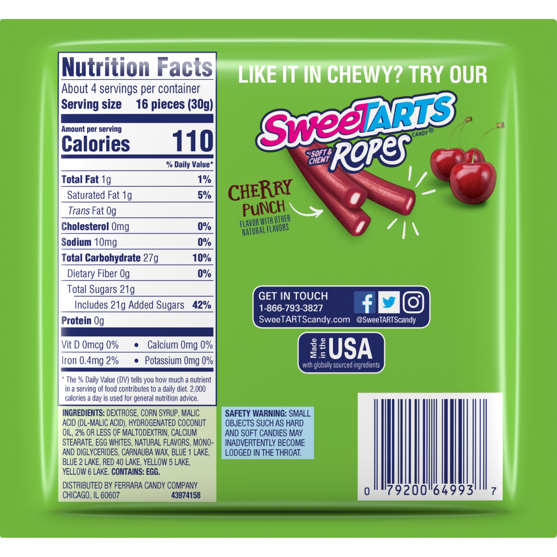 slide 2 of 8, SweeTARTS Chewy Sours, 4 oz