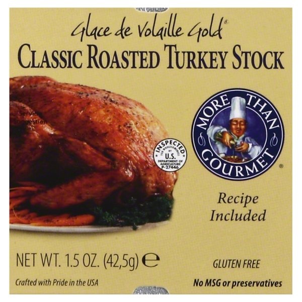 slide 1 of 1, More Than Gourmet Classic Roasted Turkey Stock, 1.5 oz