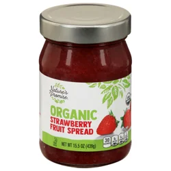 Nature's Promise Organic Strawberry Fruit Spread