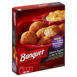 Banquet Chicken Nuggets with Mac & Cheese 4.85 oz. Box