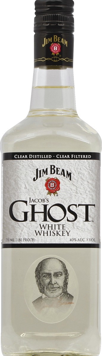 slide 2 of 2, Jim Beam Jacob's Ghost White Whiskey 750 ml, 750 ml