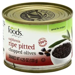 Lowes Foods California Ripe Pitted Chopped Olives