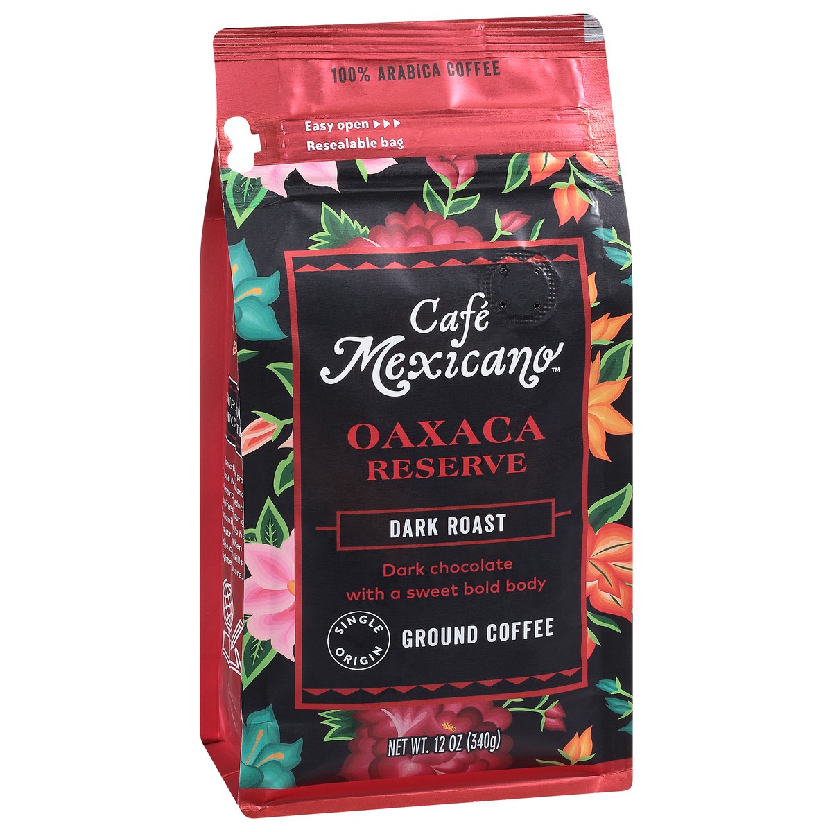 slide 8 of 12, Cafe Mexicano Dark Roast Ground 100% Arabica Oaxaca Reserve Ground Coffee 12 oz, 