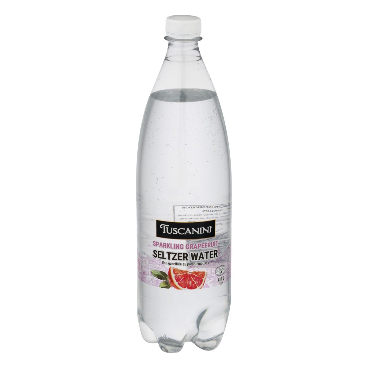 slide 1 of 1, Tuscanini Grapefruit Sparkling Water, 33.8 oz