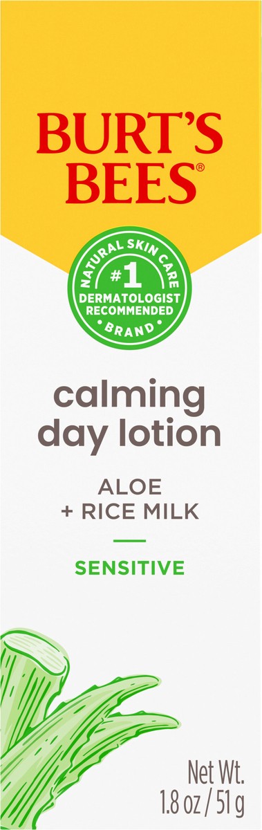 slide 8 of 9, Burt's Bees Natural Origin Sensitive Solutions Calming Day Lotion, 1.8 oz