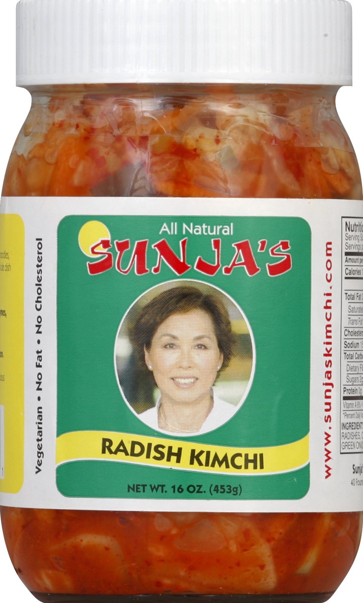 slide 2 of 2, Sunja's Sunja All Natural Kimchi - Radish, 16 oz