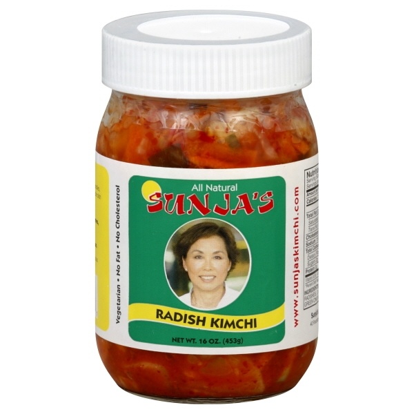 slide 1 of 2, Sunja's Sunja All Natural Kimchi - Radish, 16 oz