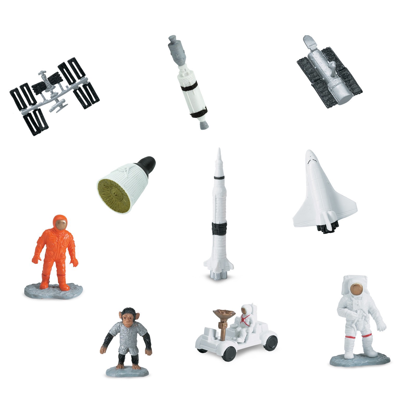 slide 4 of 4, Safari Ltd. Safari Ltd Toob Space, 1.5 in x 1.5 in