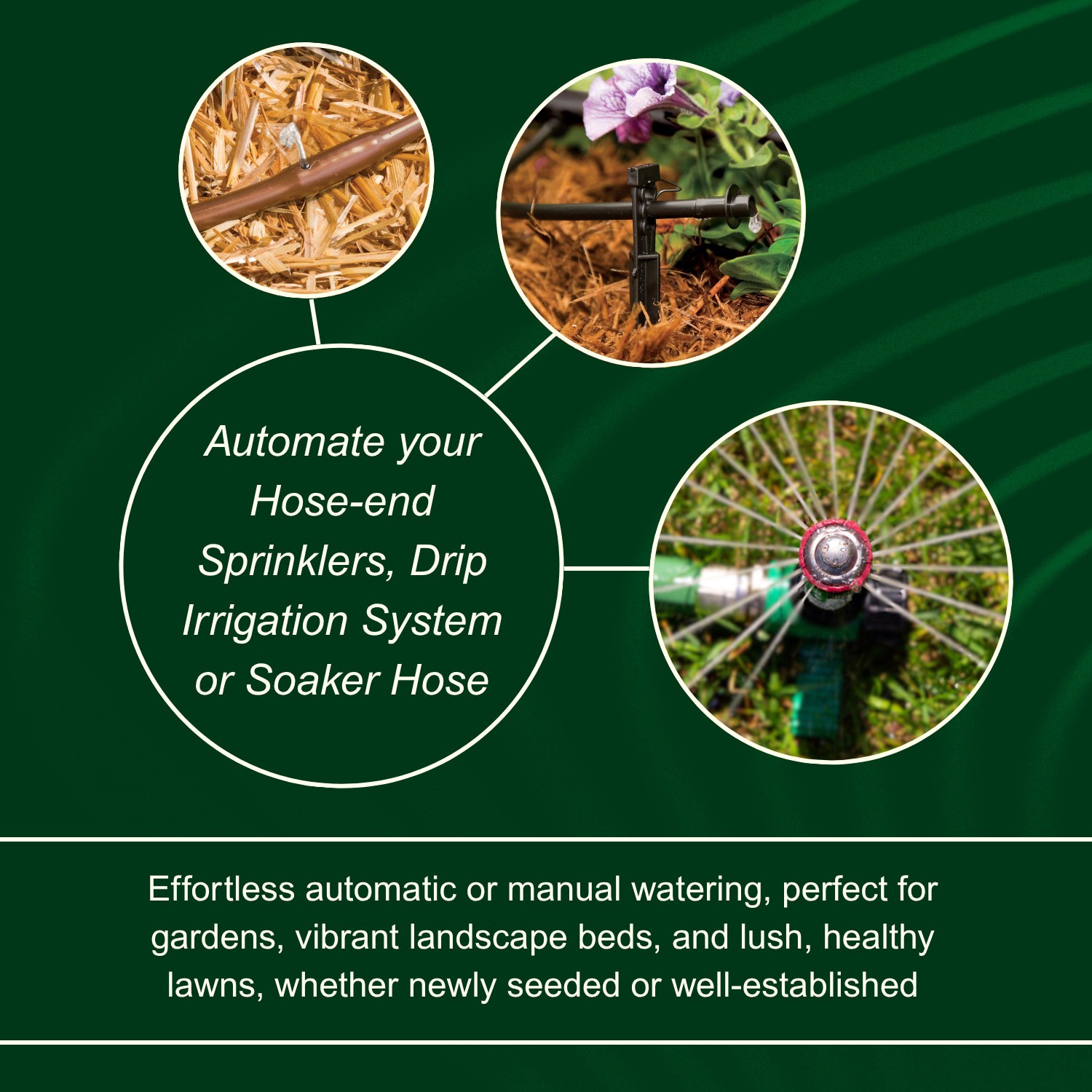 slide 4 of 6, Rain Bird 1 Output Port Adjustable Digital hose end timer, 1 ct