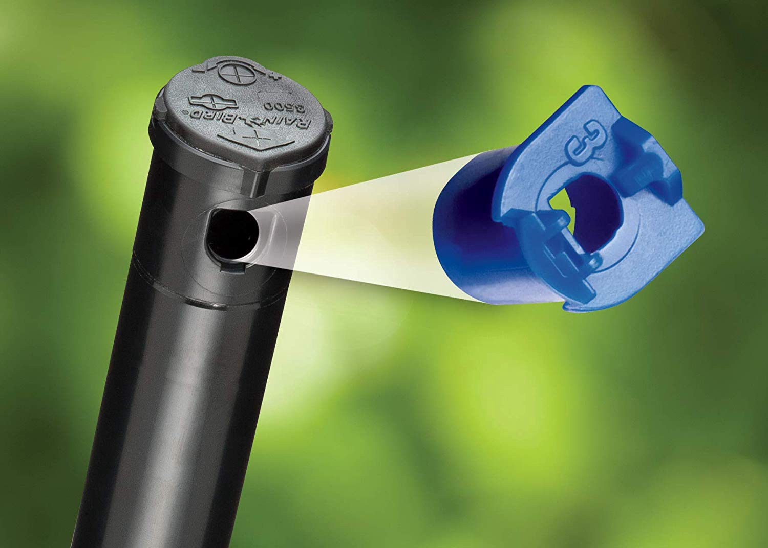 slide 6 of 6, Rain Bird 15-ft - 35-ft Adjustable Spray 4-in Gear drive rotor, 1 ct