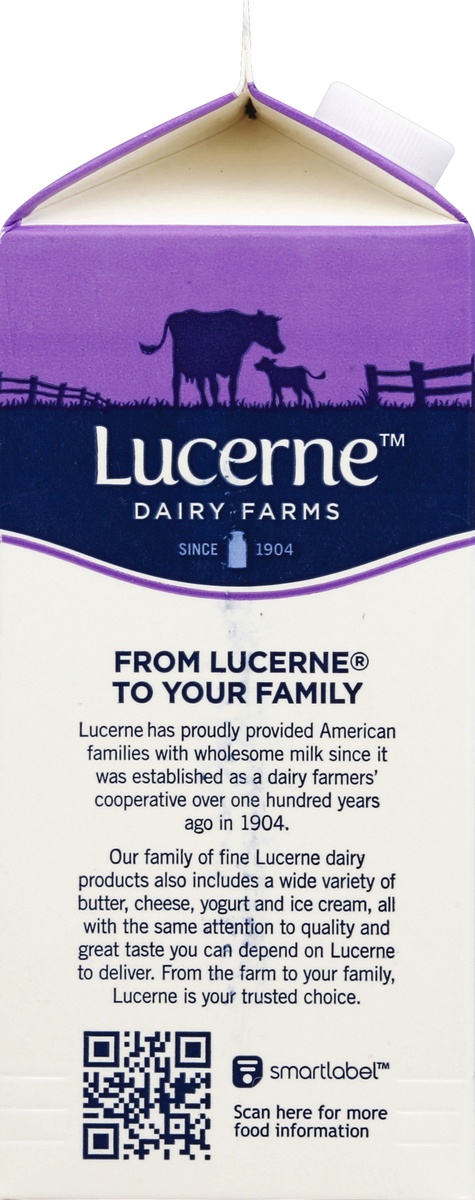 slide 3 of 4, Lucerne Dairy Farms Half & Half Ultra-Pasteurized Grade A, 64 fl oz