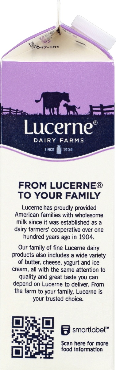 slide 3 of 4, Lucerne Dairy Farms Half & Half Ultra-Pasteurized Fat Free, 