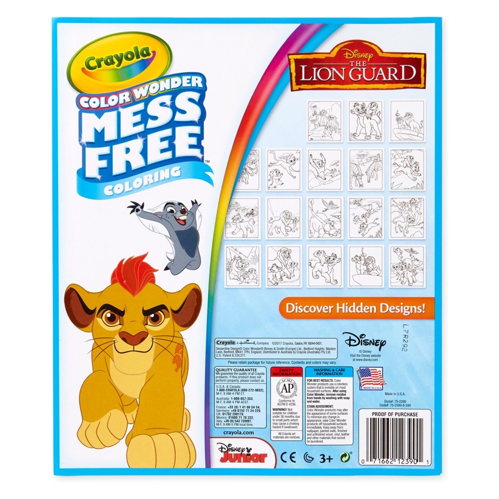 slide 4 of 10, Crayola Lion Guard Color Wonder Coloring Pages, 1 ct