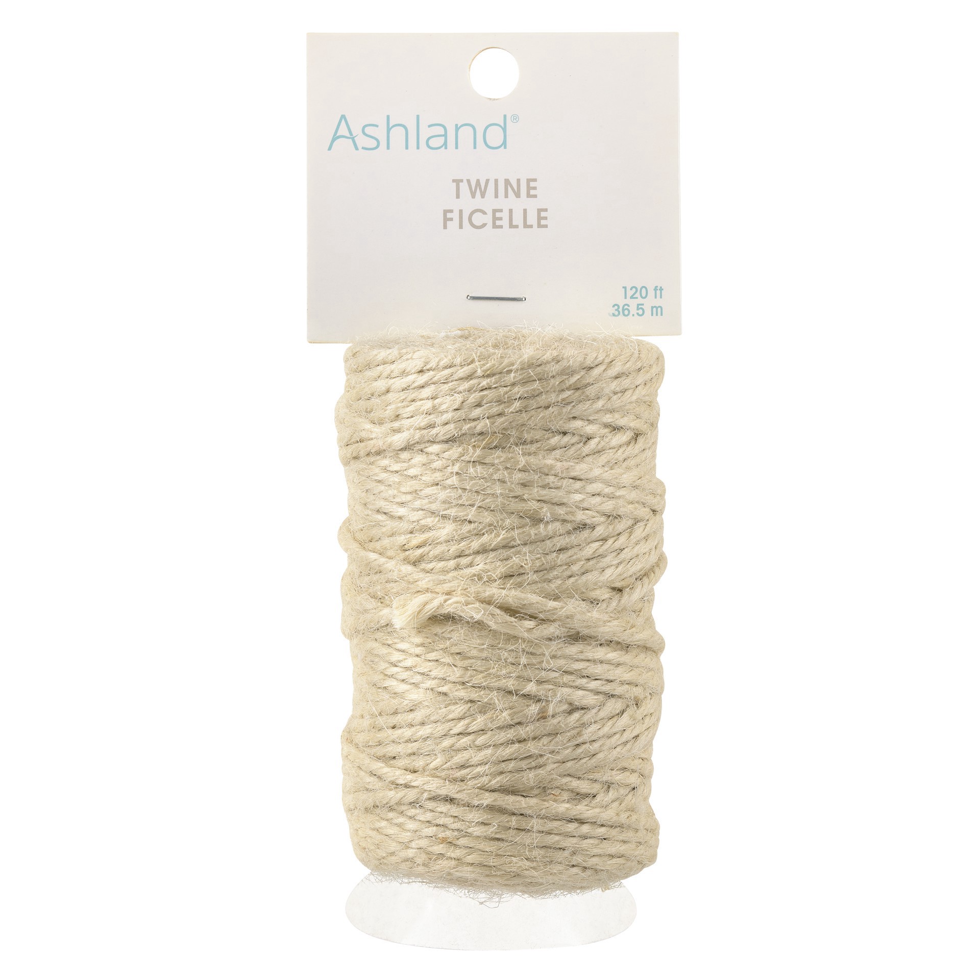slide 2 of 3, 3mm Ivory Jute Twine By Ashland, 3 mm