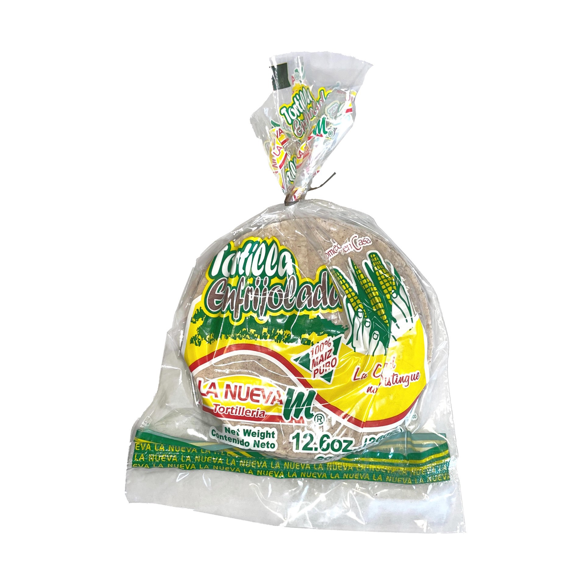 slide 1 of 1, La Nueva Tortilleria Black Bean Corn Tortillas, 20 ct