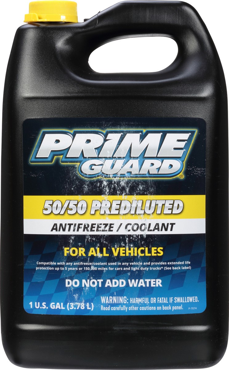 slide 9 of 11, Prime Guard 50/50 Prediluted Antifreeze/Coolant 1 gal, 1 gal