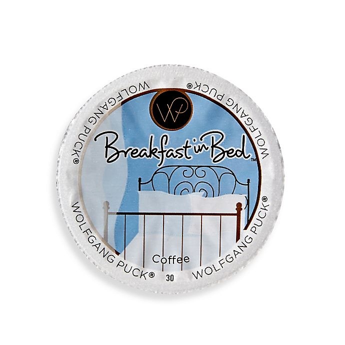 slide 1 of 2, Wolfgang Puck Breakfast - Bed Coffee Pods for Single Serve Coffee Makers, 18 ct