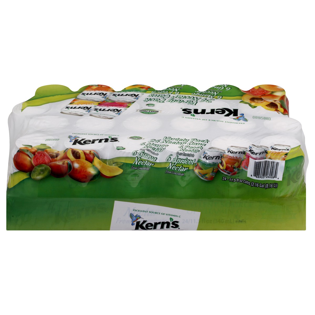 slide 11 of 12, Kern's Variety Pack Fruit Nectar 24 ea, 24 ct