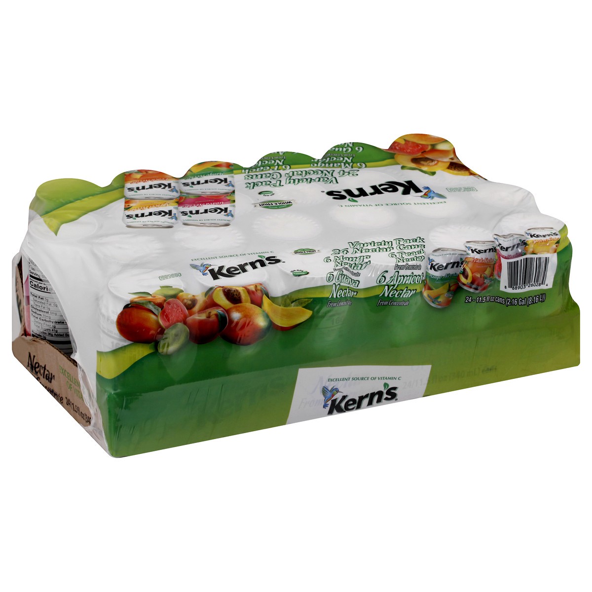 slide 10 of 12, Kern's Variety Pack Fruit Nectar 24 ea, 24 ct