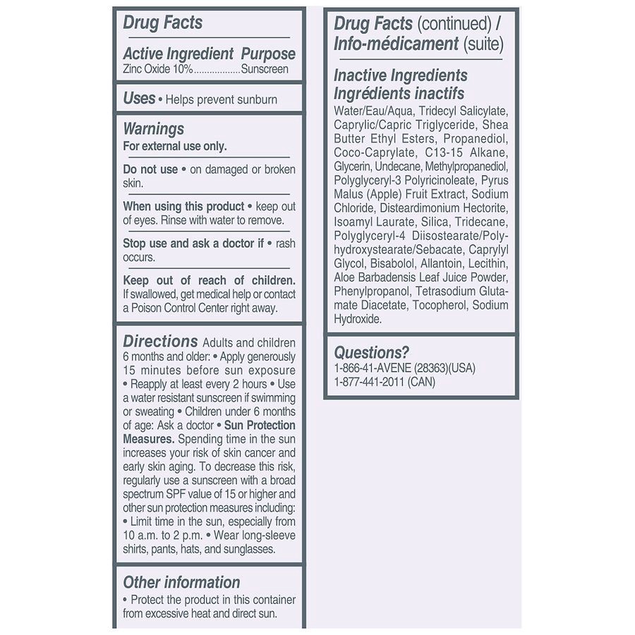 slide 3 of 3, Avene Hydrance+ SPF 30 Moisturizing Sunscreen Lotion, 1.3 fl oz