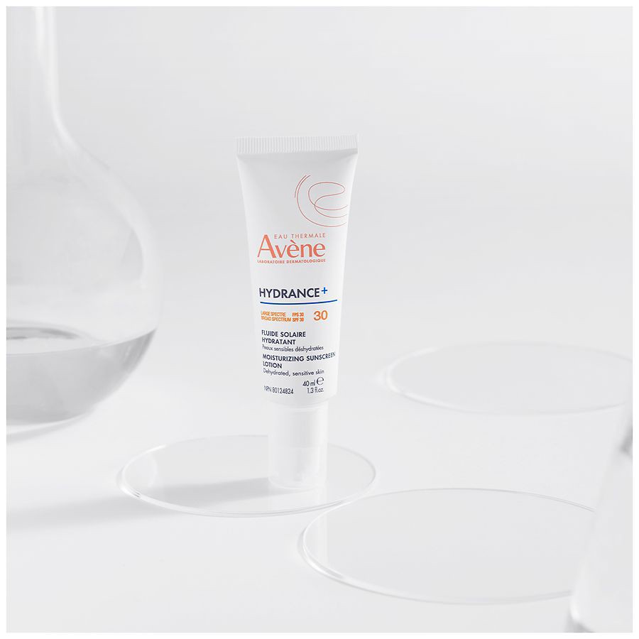 slide 2 of 3, Avene Hydrance+ SPF 30 Moisturizing Sunscreen Lotion, 1.3 fl oz