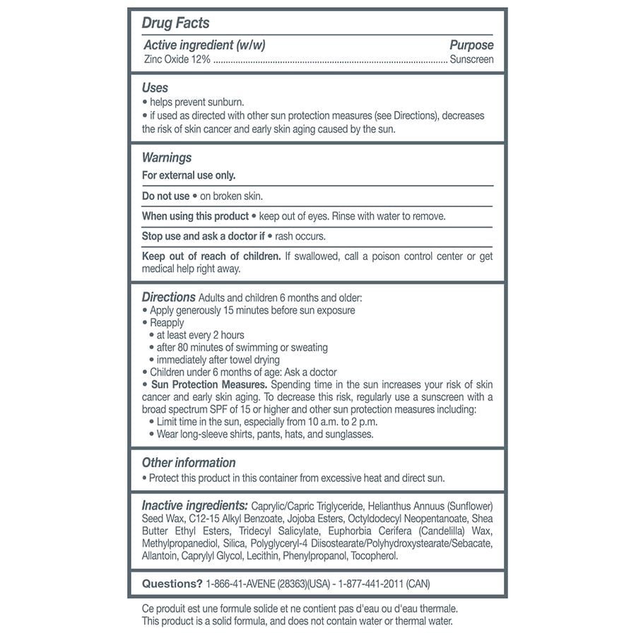 slide 3 of 4, Avene Mineral Sunscreen SPF 50 Stick, 0.5 oz