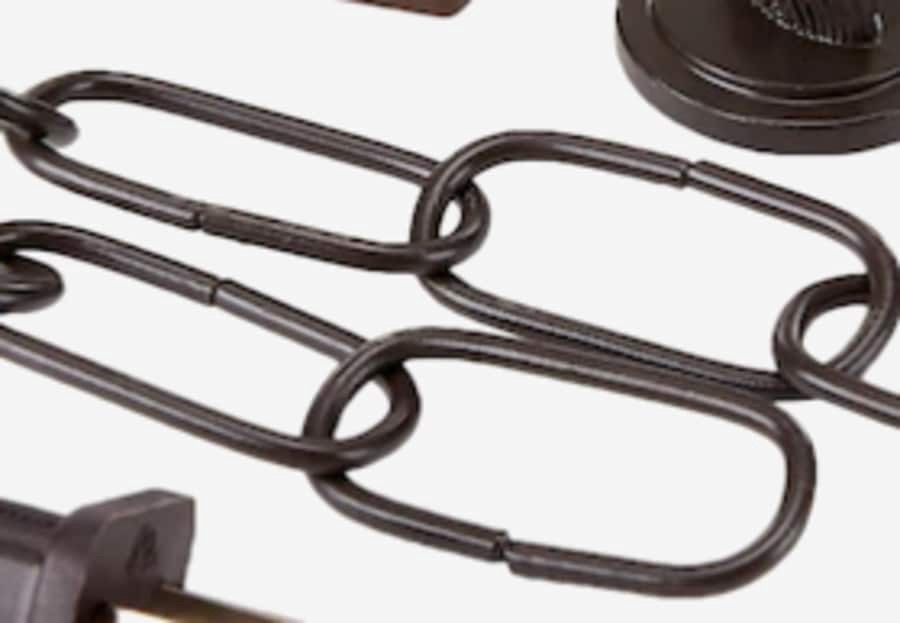 slide 3 of 5, Project Source 2 -Hook Bronze Metal Swag Light Kit with Chain, 1 ct